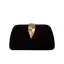 Chic / Beautiful Black Evening Party Suede Clutch Bags 2023