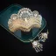 Traditional Champagne Rhinestone Pearl Pierced Bridal Hair Accessories 2022 Alloy Wedding Tiara