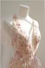 Sexy Rosa Pailletten Abendkleider 2026 A Linie Neckholder Ärmellos Rückenfreies Lange Festliche Kleider