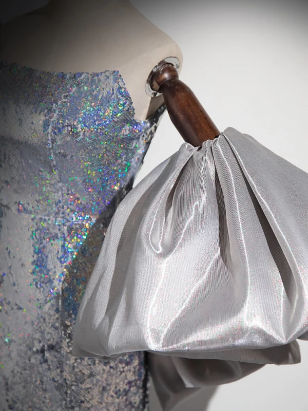 Sexy Glitzernden Multifarben Pailletten Perlenstickerei Abendkleider 2024 Meerjungfrau Bandeau Kurze Ärmel Rückenfreies Lange Abend Festliche Kleider