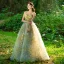 Flower Fairy Sage Green Appliques Prom Dresses 2025 A-Line / Princess Strapless Sleeveless Backless Floor-Length / Long Prom Formal Dresses