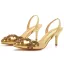 Chic / Beautiful White Rhinestone Wedding Shoes 2023 7 cm Stiletto Heels Pointed Toe Wedding High Heels