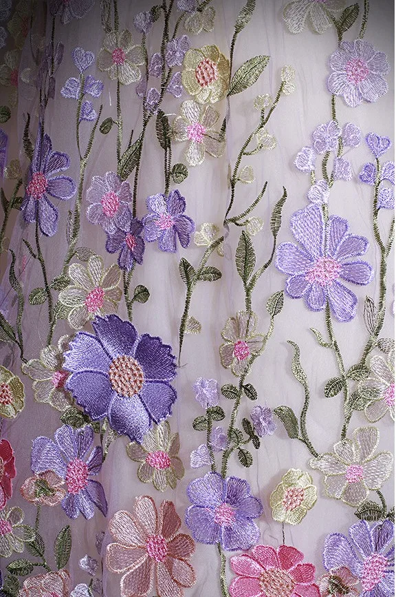 Flower Fairy Multi-Colors Embroidered Flower Prom Dresses 2026 Ball Gown Strapless Sleeveless Backless Floor-Length / Long Prom Formal Dresses