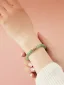 Fashion Sage Green Handmade  Natural Crystal Bracelet Accessories 2025
