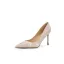 Elegant White Pearl Leather Wedding Shoes 2026 Wedding 8 cm Stiletto Heels Pointed Toe Pumps High Heels