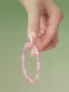 Unusual Blushing Pink Sakura Handmade  Natural Crystal Bracelet Accessories 2026