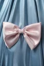 Lovely Pool Blue Bow Prom Dresses 2023 Ball Gown Off-The-Shoulder Short Sleeve Backless Floor-Length / Long Prom Formal Dresses