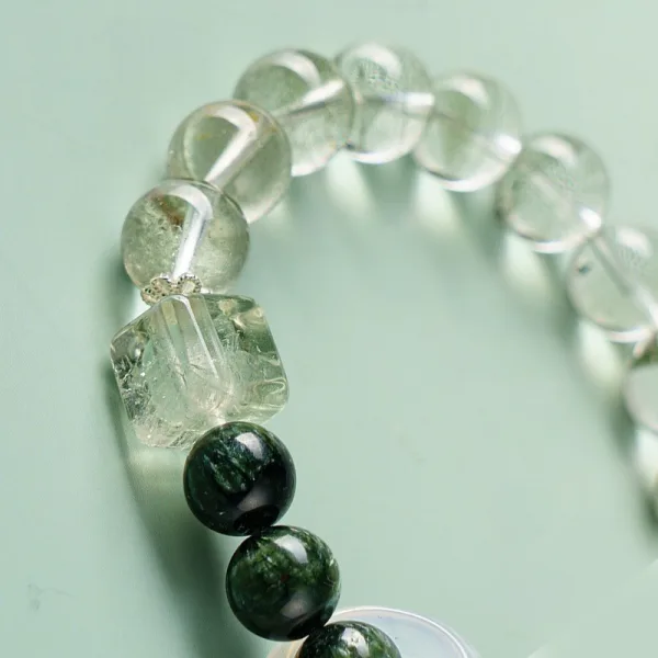 Haut de Gamme Étourdissant Vert Fait main Cristal Fantôme Vert Bracelets 2025 Accessorize