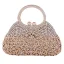 Mode Doré Percé Perle Faux Diamant Soirée Pochette 2022