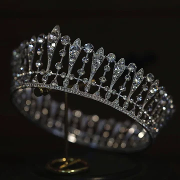 Niezwykły Srebrny Rhinestone Stop Ślub Tiara 2022 Ozdoby Do Włosów Ślubne