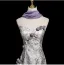 Charming Silver Appliques Sequins Evening Dresses 2025 A-Line / Princess Strapless Sleeveless Backless Sweep Train Evening Party Formal Dresses