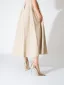 Sexy Gold Evening Party Pumps 2024 Leather 10 cm Stiletto Heels Pointed Toe Pumps High Heels