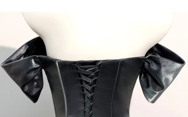 Sexy Grau Abendkleider 2026 Meerjungfrau Off Shoulder Kurze Ärmel Rückenfreies Lange Festliche Kleider