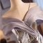 Glitzernden Silber Gespaltete Front Pailletten Abendkleider 2024 Meerjungfrau One-Shoulder Ärmellos Rückenfreies Sweep / Pinsel Zug Abend Festliche Kleider