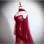 Sexy Burgundy Evening Dresses 2025 Trumpet / Mermaid Strapless Sleeveless Backless Sweep Train Formal Dresses