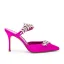 Chic / Beautiful Yellow Rhinestone Evening Party Womens Shoes 2022 8 cm Stiletto Heels Pointed Toe Womens Shoes High Heels