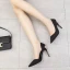 Charming Glitter White Wedding Shoes 2023 10 cm Stiletto Heels Pointed Toe Wedding High Heels