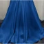 Vintage / Retro Modest / Simple Royal Blue Prom Dresses 2023 Ball Gown Off-The-Shoulder Puffy Short Sleeve Backless Floor-Length / Long Prom Formal Dresses