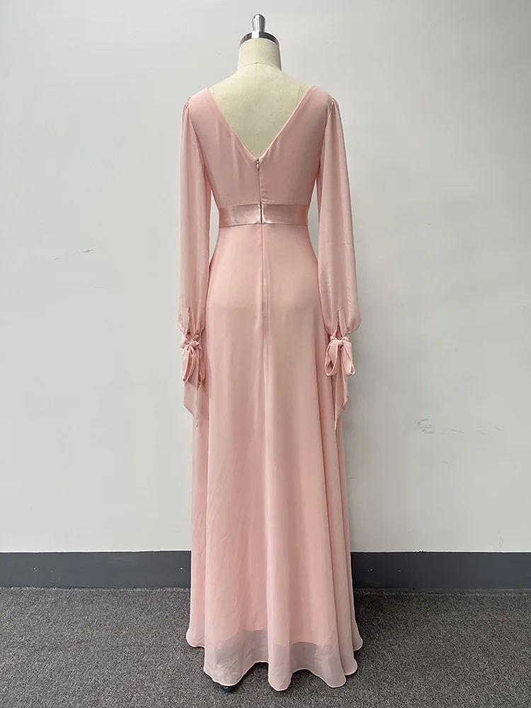 formal prom dresses under 100 High Neck Long Sleeve Muslim Long PromDress Full Sleeve Sequined Ball –  SELINADRESS