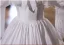 Vintage / Retro Medieval White Lace Flower Wedding Dresses Ball Gown 2025 Off-The-Shoulder Long Sleeve Backless Floor-Length / Long Wedding