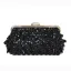 Bling Bling Gold Beading Sequins Prom Clutch Bags 2024