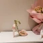 Sexy Rougissant Rose Appliques Promo Sandales Femme 2024 Cuir Bride Cheville 10 cm Talons Aiguilles Peep Toes / Bout Ouvert Sandales Talons Hauts