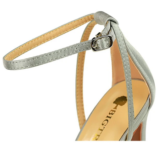 Sexy Noire Soirée Été Sandales Femme 2023 Bride Cheville 11 cm Talons Aiguilles Peep Toes / Bout Ouvert Sandales Talons Hauts