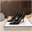 Fashion Burgundy Evening Party Rhinestone Pumps 2023 Leather Suede 8 cm Stiletto Heels Pointed Toe Pumps High Heels