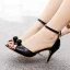 Schlicht Sommer Himmelblau Perle Ball Sandalen Damen 2023 Knöchelriemen 7 cm Stilettos Peeptoes Sandaletten Hochhackige