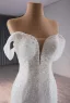 High End Sexy Weiß Perlenstickerei Perle Pailletten Brautkleider / Hochzeitskleider 2024 Ballkleid Bandeau Ärmellos Rückenfreies Kapelle-Schleppe Hochzeit