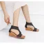 Fashion Summer Gold Rhinestone Casual Womens Sandals 2022 T-Strap 5 cm Wedges Open / Peep Toe Sandals
