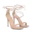 Sexy White Evening Party Womens Sandals 2022 11 cm Stiletto Heels Ankle Strap Open / Peep Toe Sandals High Heels