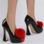 Chic / Beautiful Black Cocktail Party Pumps 2023 13 cm Stiletto Heels Open / Peep Toe Pumps High Heels