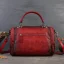 Vintage / Retro Leather Brown Street Wear Women's Bags Handbag 2023