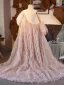 Charming Blushing Pink Tassel Prom Short Sleeve shawl 2025