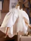 Fashion White Handmade  Feather Short Sleeve Prom Shawls 2025
