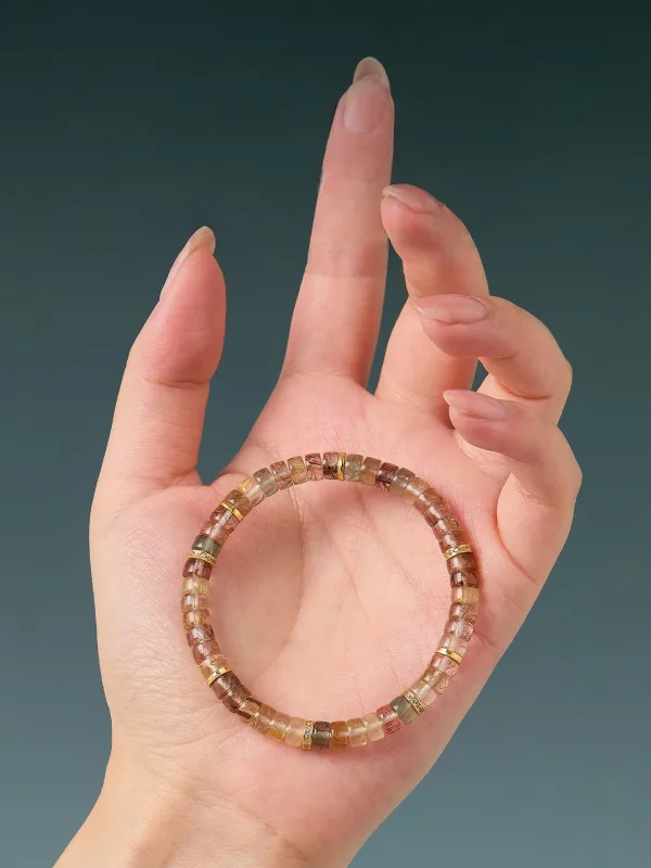 Mooie / Prachtige Multi-Kleuren Handgemaakt Natuurlijke Kristal Armbanden Accessoires 2026