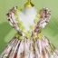 Unusual Lime Green Cascading Ruffles Birthday Flower Girl Dresses 2022 Ball Gown Scoop Neck Appliques Sequins Sleeveless Backless Floor-Length / Long Flower Girl Dresses
