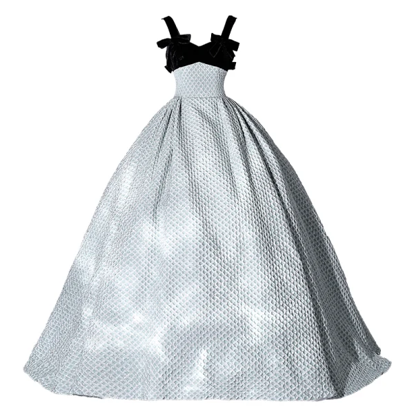 Fashion Black Prom Dresses 2022 Ball Gown Square Neckline Green Spotted Sleeveless Backless Bow Floor-Length / Long Formal Dresses