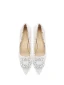 Charmant Blanche Faux Diamant Chaussure De Mariée 2024 Cuir 8 cm Talons Aiguilles À Bout Pointu Mariage Escarpins Talons Hauts