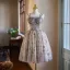 Chic / Belle Gris Paillettes Courte de retour Robe De Graduation 2024 Princesse Dos Nu Tulle Bretelles Spaghetti Sans Manches Robe De Ceremonie