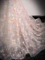 Flower Fairy Appliques Sequins Prom Dresses 2024 Ball Gown Off-The-Shoulder Sleeveless Backless Floor-Length / Long Formal Dresses