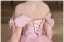 Lovely Blushing Pink Beading Pearl Sequins Appliques Birthday Flower Girl Dresses 2025 Ball Gown Scoop Neck Short Sleeve Backless Floor-Length / Long