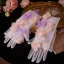 Chic / Belle Multi-Couleurs Appliques Mariage Gants Mariage 2026