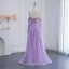 Sexy Mint Green Beading Sequins Prom Dresses 2024 A-Line / Princess Spaghetti Straps 3/4 Sleeve Backless Floor-Length / Long Prom Formal Dresses