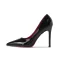 Sexy Noire Bureau OL Escarpins 2022 10 cm Talons Aiguilles À Bout Pointu Escarpins Talons Hauts