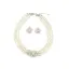Élégant Blanche Perle Faux Diamant Mariage Colliers Boucles D'Oreilles Accessorize Bracelets 2023