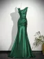 Vintage / Originale Bleu Roi Robe De Bal 2026 Trompette / Sirène Encolure Dégagée Sans Manches Dos Nu Longue Robe De Ceremonie