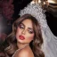 Sparkly Silver Handmade  Rhinestone Bridal Hair Accessories 2023 Alloy Wedding
