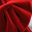 Sexy Burgundy Rhinestone Velvet Evening Dresses 2023 Trumpet / Mermaid Off-The-Shoulder Sleeveless Backless Bow Sweep Train Evening Party Formal Dresses